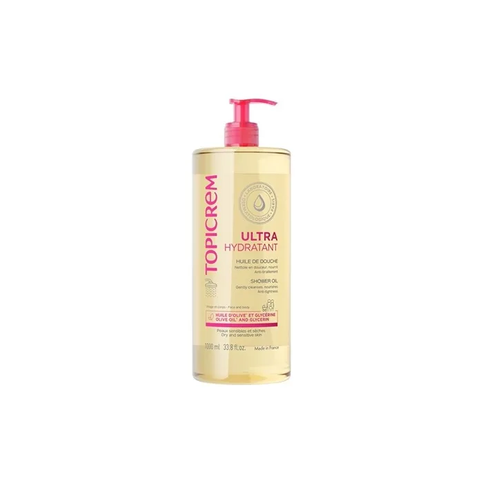 Topicrem Ultrahydrating Shower Oil For Dry And Sensitive Skin