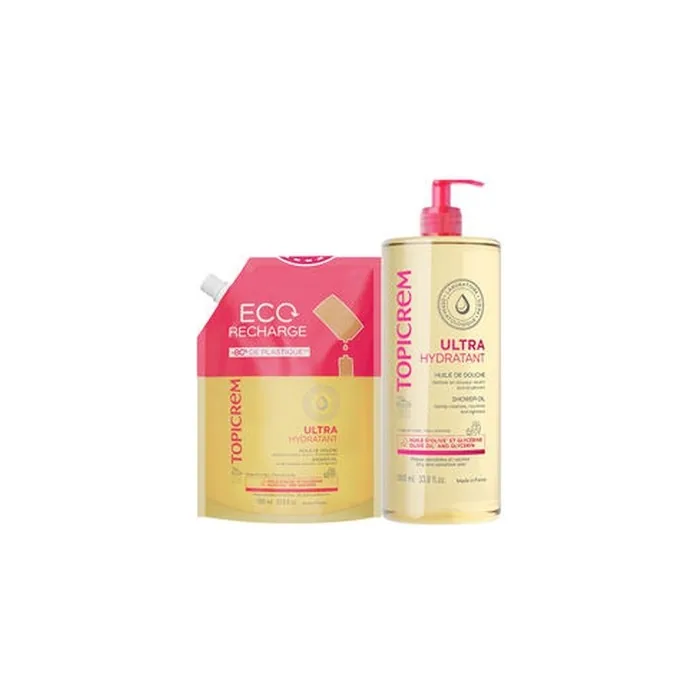 Topicrem UH Shower Oil Kit - 2 Pieces