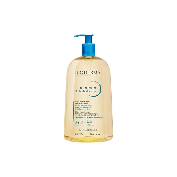 Bioderma Atoderm Shower Oil Cleansing Oil Body Wash for Very Dry Skin and Eczema