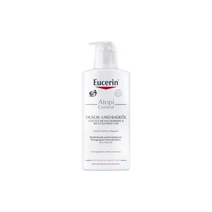 Eucerin Atopicontrol Cleaning Oil 20% Omega 400ml