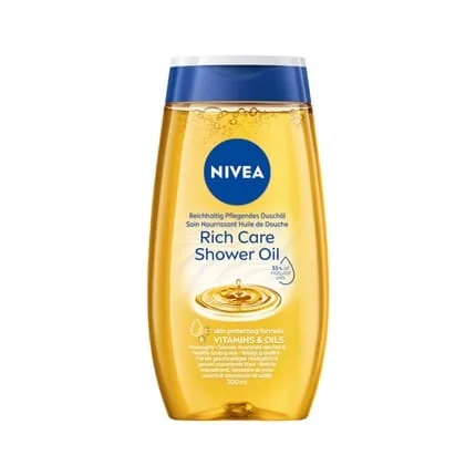 Nivea Rich Caring Shower Oil - 200ml