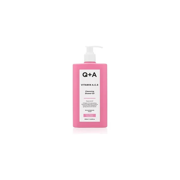 Qa Cleansing Shower Oil With Vitamins A C And E 250 Ml