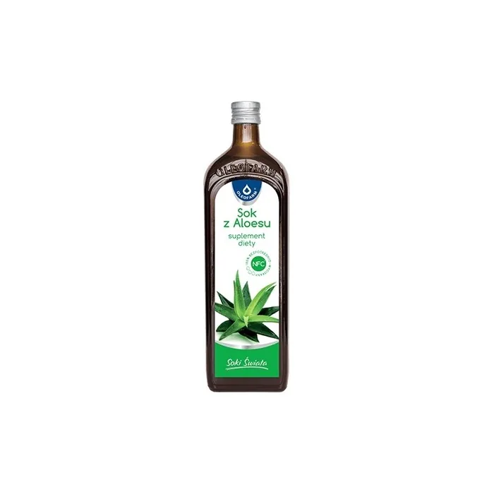 OLEOFARM Aloe Vera Juice Ultra-Pure Quality 1 Liter