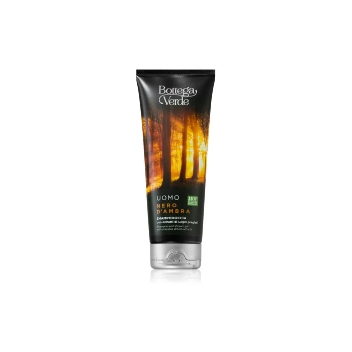Bottega Verde Black Amber Shampoo And Shower Gel 2 In 1 200 Ml
