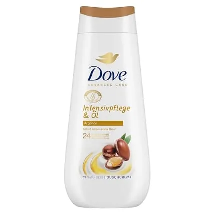 Dove Advanced Care Nourishing Shower Cream Intensive Care & Oil 225ml