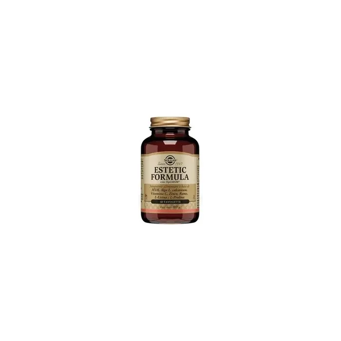 Solgar Esthetic Formula Supplement For Skin Hair And Nails 60 Tablets