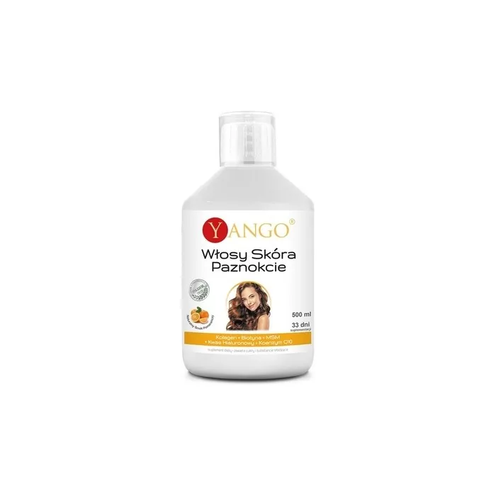 Yango Hair Skin And Nails Supplement 500 Ml 169 Fl Oz