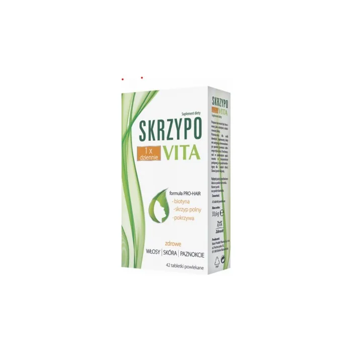 SKRZYPOVITA Biotin Complex for Beautiful Nails Skin and Hair 42 Tablets