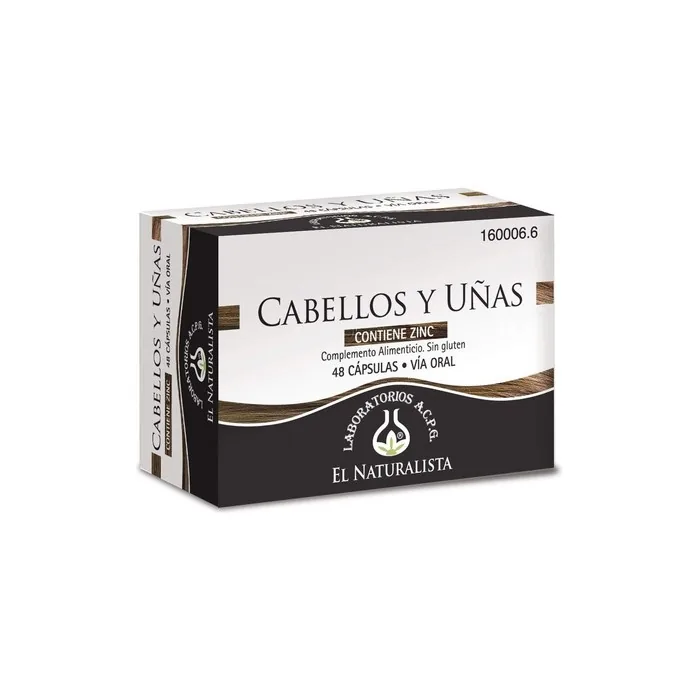 The Naturalist Hair and Nails Supplement 48 Capsules