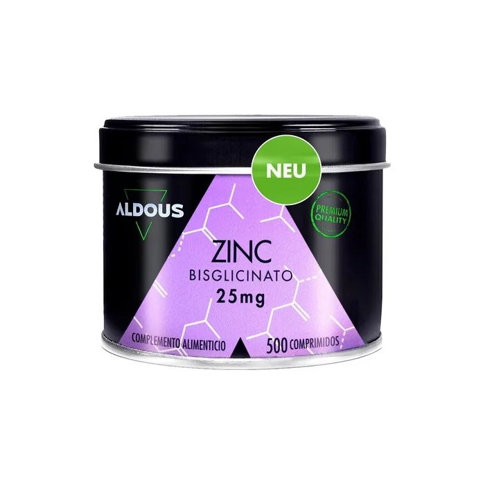 Zinc 25mg Supplement 500 Tablets For Hair Skin And Nails