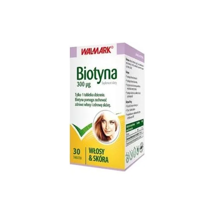 Biotin 300mcg for Healthy Hair Skin and Nails 30 Tablets