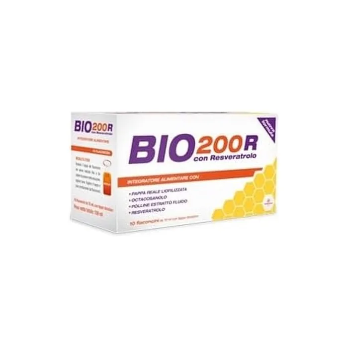 Dermofarma Italia Bio200 R Resveratrol 10 Vials 10ml