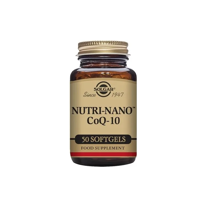 Solgar Nutri-Nano CoQ-10 3.1X Supplement 50 Count