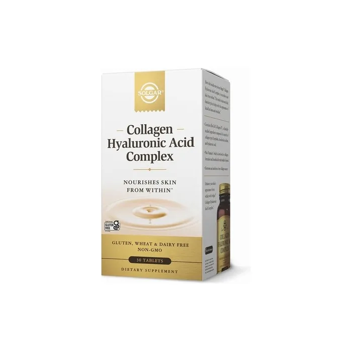 Solgar Collagen Hyaluronic Acid Complex 30 Tablets
