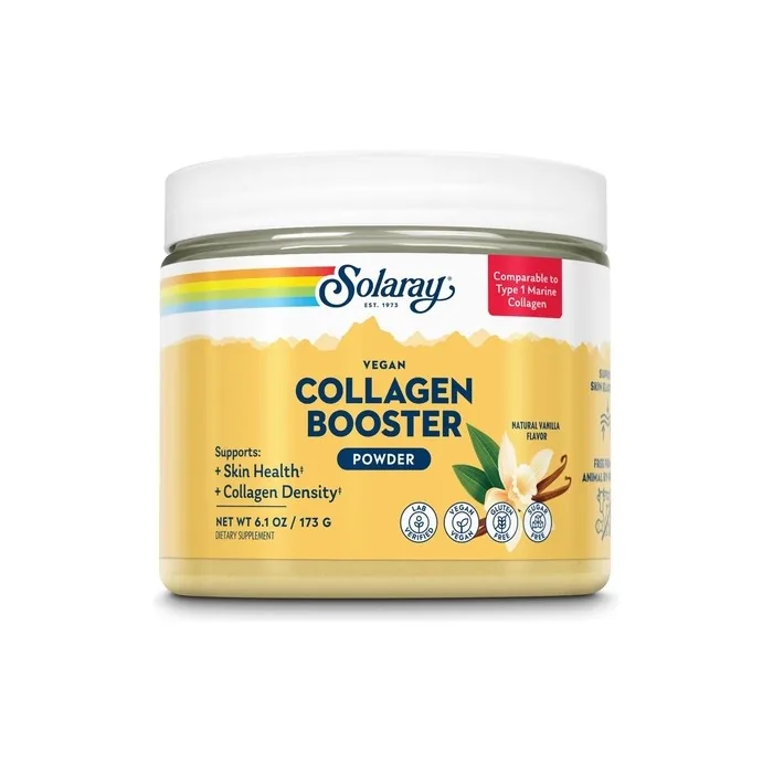 Solaray Vegan Collagen Booster Type 1 Marine Collagen Powder Alternative