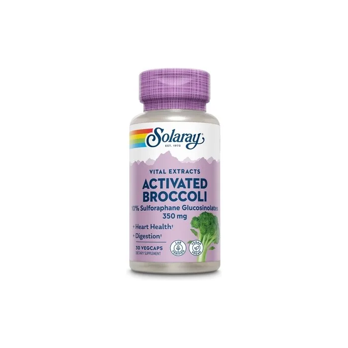 Solaray Activated Broccoli Seed Extract 350mg