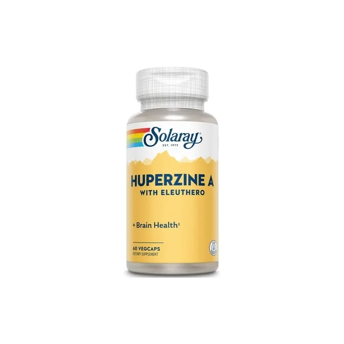Solaray Huperzine A Capsules 60 Count 50mcg