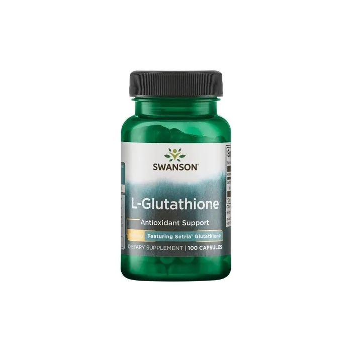 Swanson L-Glutathione 100mg Supplement 100 Capsules