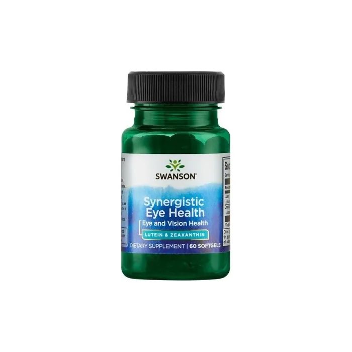 Swanson Synergistic Eye Health Lutein and Zeaxanthin 60 Softgels