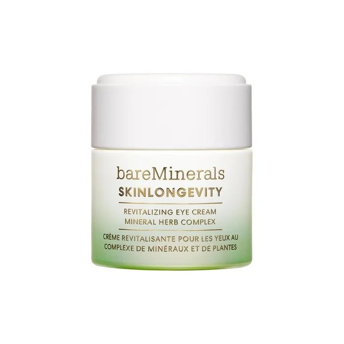 Bareminerals Skinlongevity Revitalizing Eye Cream for Brighter, Firmer Under Eyes