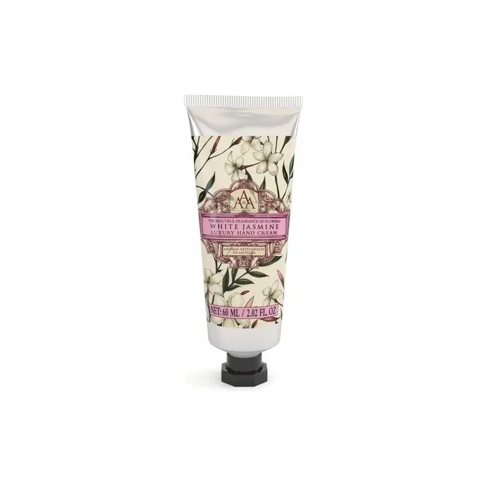 Aromas Artesanales De Antigua Hand Cream Rich and Fragrant White Jasmine 60ml
