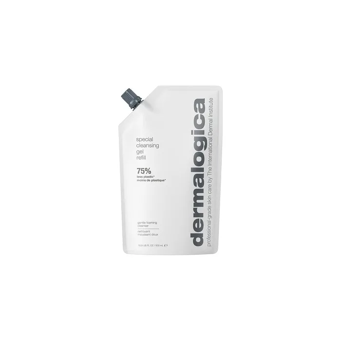 Dermalogica Special Cleansing Gel Gentle Foaming Face Wash Gel for Women and Men 16.9 Ounce Refill