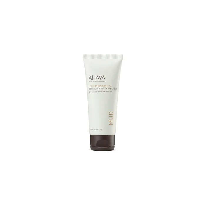 AHAVA Dermud Intensive Hand Cream - Hydrates, Soothes, Relieves Dry & Sensitive Hands - 3.4 Fl.Oz
