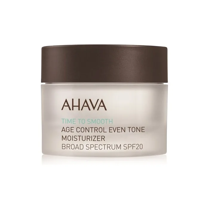 Ahava Time To Smooth Illuminating Moisturizing Cream Spf 20 50 Ml