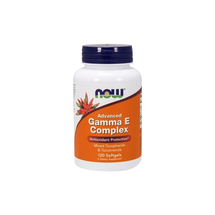 NOW Foods Advanced Gamma E Complex 120 Softgels