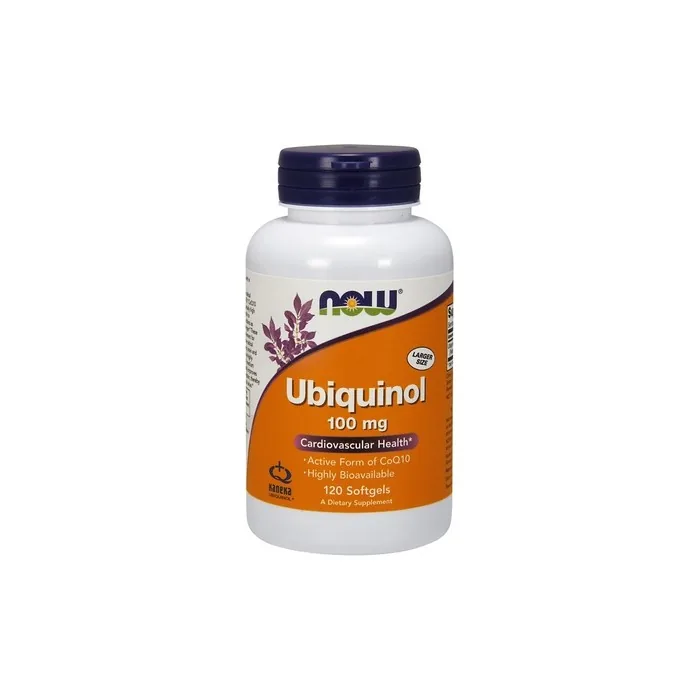 NOW Foods Ubiquinol 100mg Softgels - 120 Count