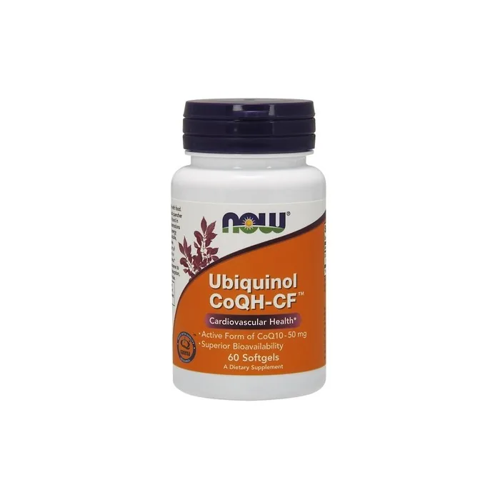 NOW Foods Ubiquinol CoQH-CF 60 Softgels