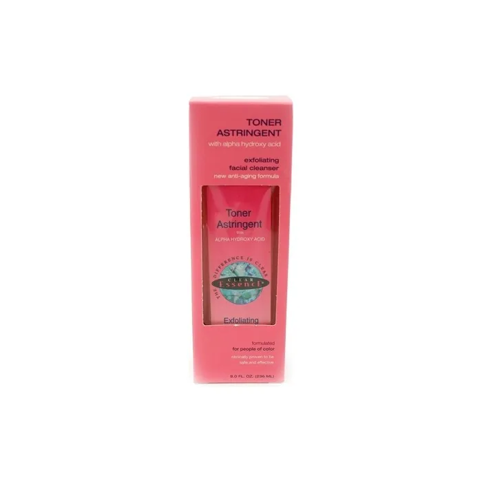 Clear Essence Anti-Aging Skin Toner Astringent with Alpha Hydroxy Acid 236ml