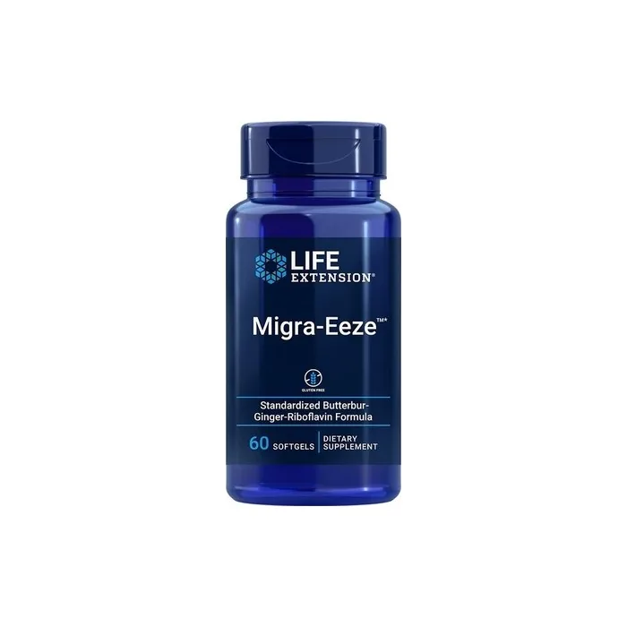 Life Extension Migra-Eeze Dietary Supplement 60 Softgels