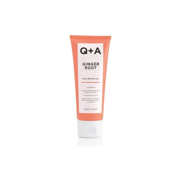 Q+A Ginger Root Daily Moisturiser - Calming Face Moisturiser