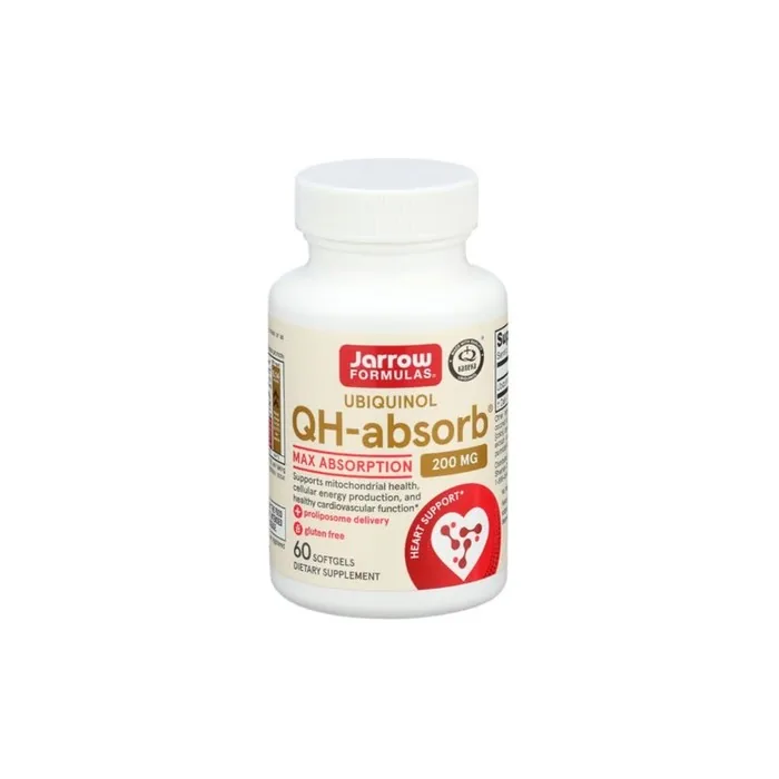 Jarrow Formulas Ubiquinol QH-Absorb 200mg Softgels - 60 Count