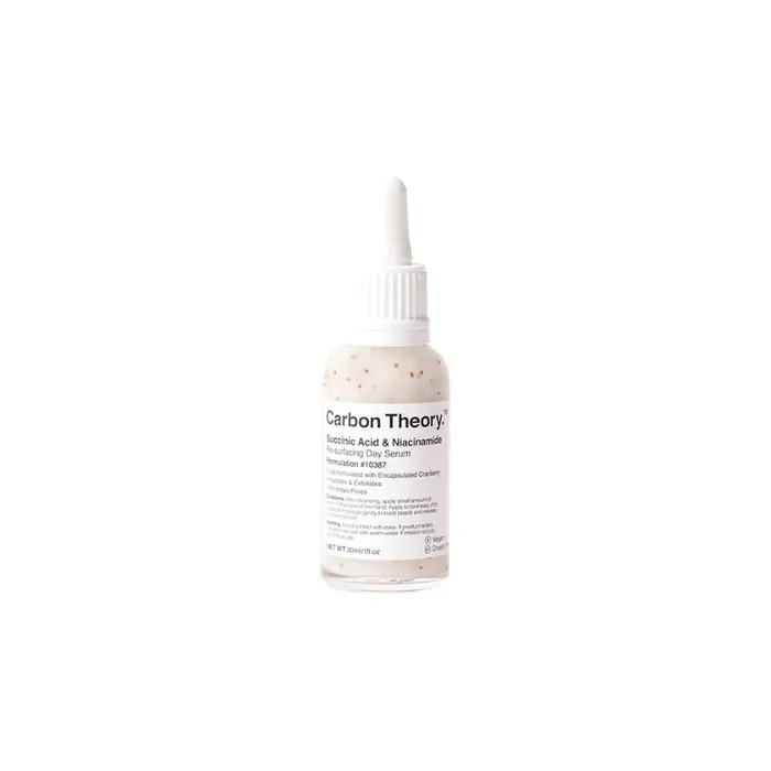 Daily Facial Serum With Succinic Acid & Niacinamide Resurfacing Day Serum 30 Ml
