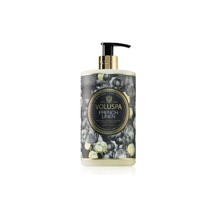 Voluspa Maison Noir French Linen Hand Moisturizer 450 Ml