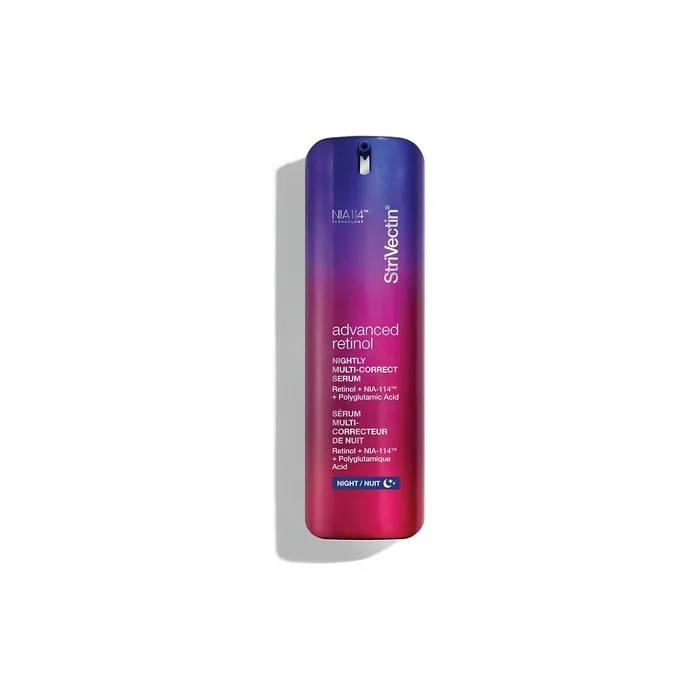 StriVectin Retinol Nightly Multi-Correct Serum Visibly Reducing Fines Lines and Wrinkles Restores Elasticity