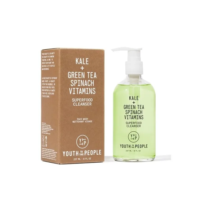 Youth To The People Kale Green Tea Superfood Face Cleanser 8oz 237ml