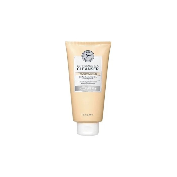 IT Cosmetics Confidence in a Cleanser Hydrating Face Wash with Hyaluronic Acid and Ceramides 5.0 fl oz