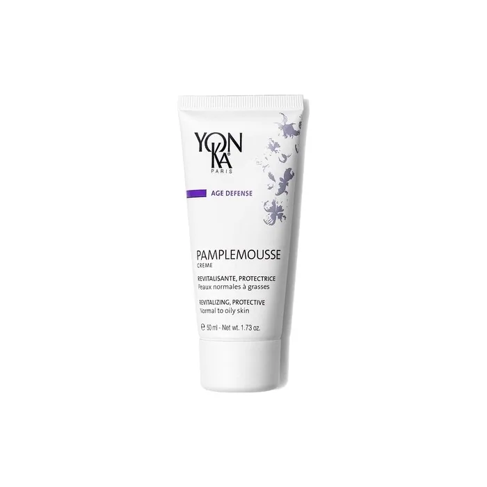Yon-Ka Pamplemousse Day Cream for Normal to Oily Skin 50ml - Vitamin C and Essential Oils Tighten Pores and Mattify 97% Natural Origin