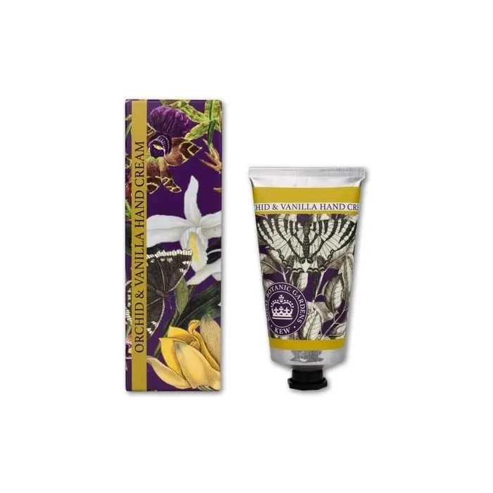 Kew Gardens Orchid and Vanilla Hand Cream Moisturizing Dry Hands 75ml