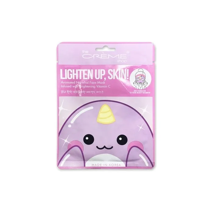 The Crème Shop Lighten Up, Skin! Narwhal Face Mask - Anti-Spot