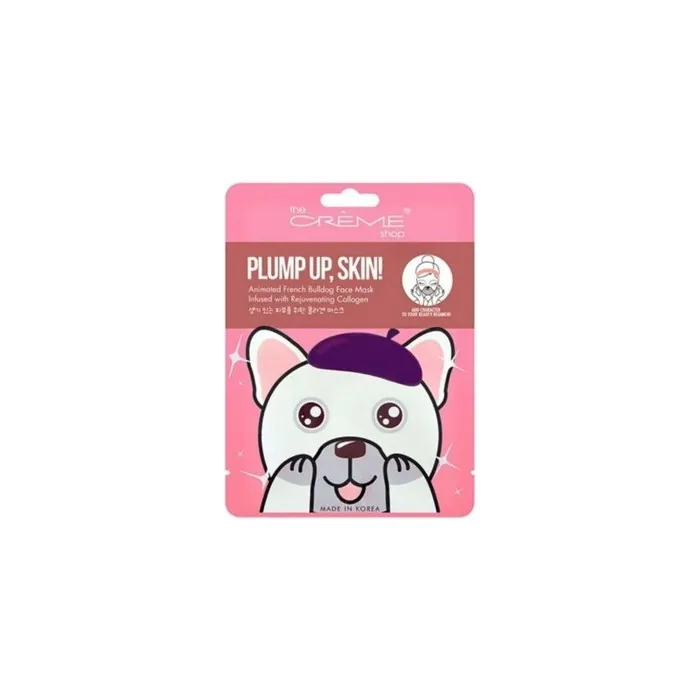 The Crème Shop Plump Up French Bulldog Face Mask 25g