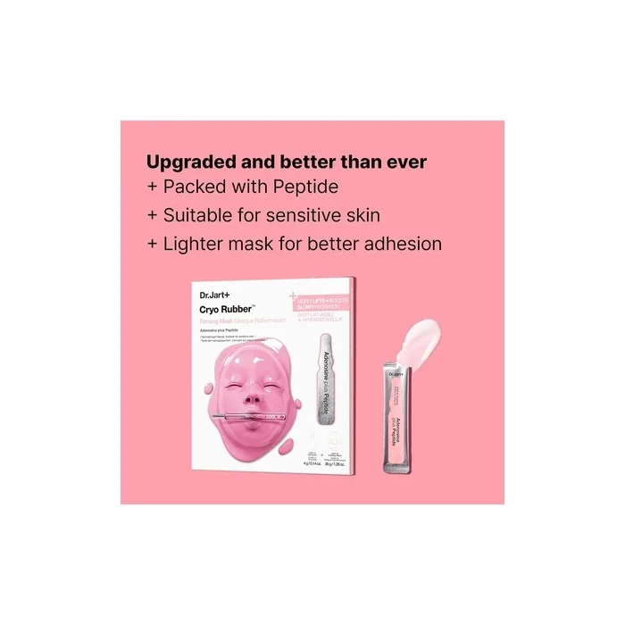 Dr. Jart+ Cryo Rubber Cooling Korean Face Mask with Serum Ampoule
