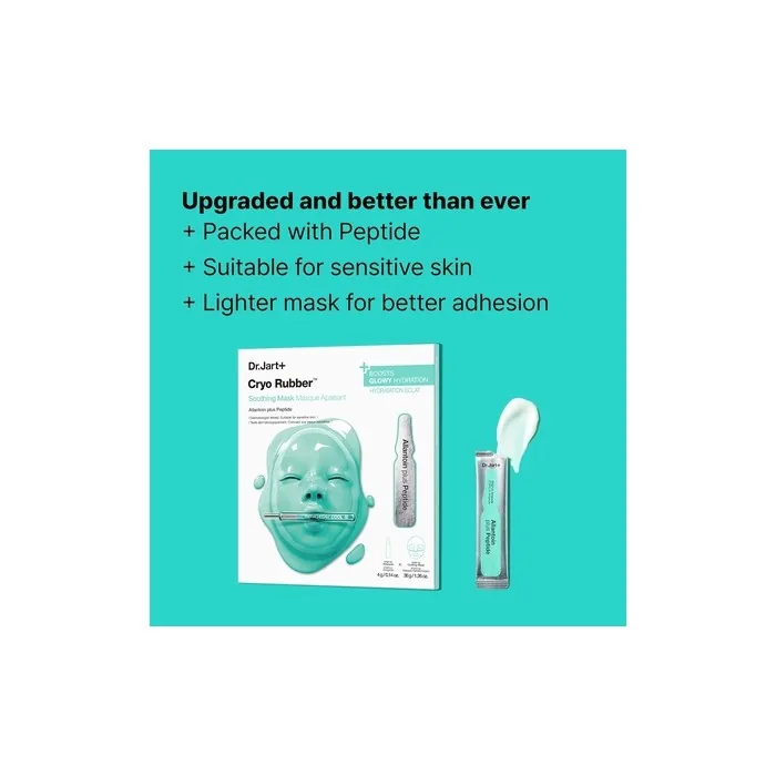Dr. Jart+ Cryo Rubber Cooling Korean Face Mask with Serum Ampoule