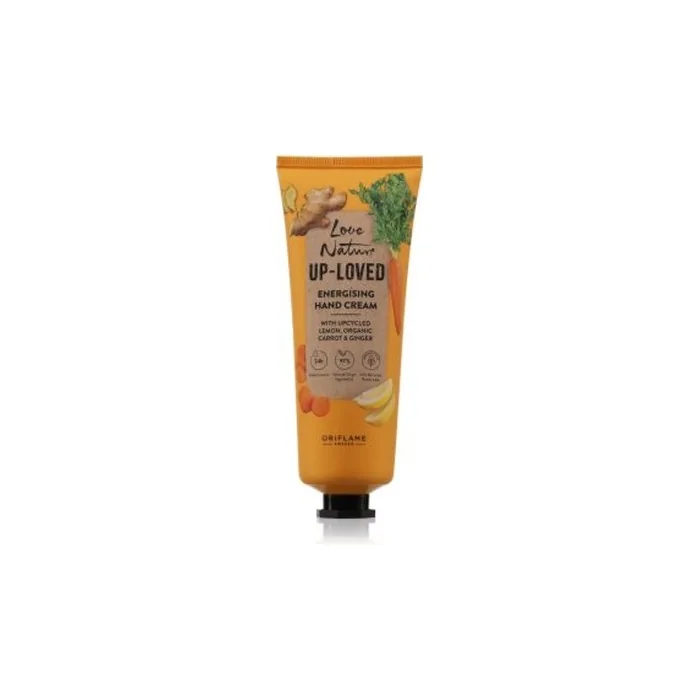 Oriflame Love Nature Upcycled Lemon Organic Carrot Ginger Hand Cream 75 Ml