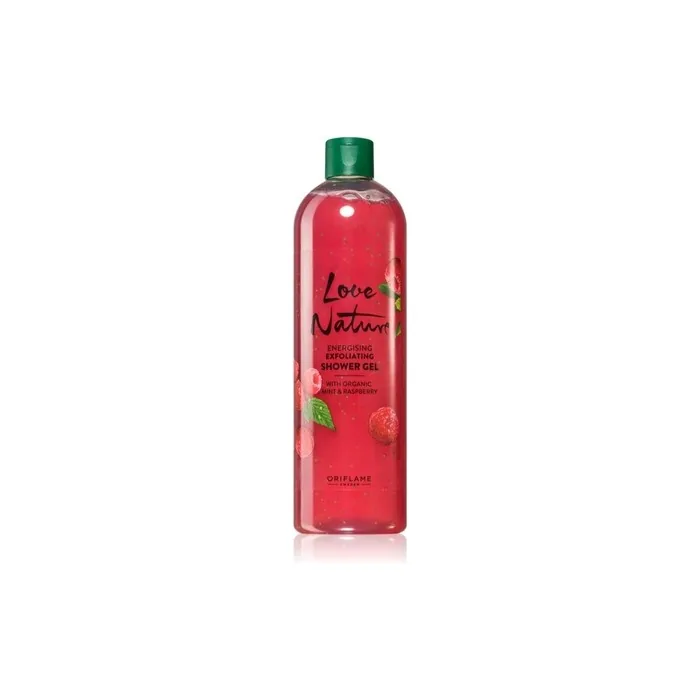 Oriflame Love Nature Organic Mint & Raspberry Exfoliating Gel Cleanser 500 Ml