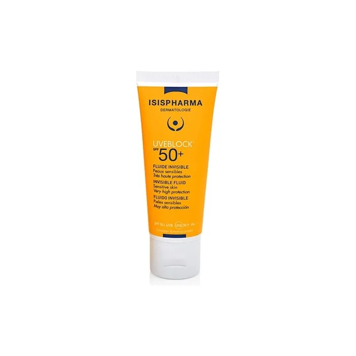 Isispharma Uveblock Spf 50 Invisible Fluid Sun Protection 40ml