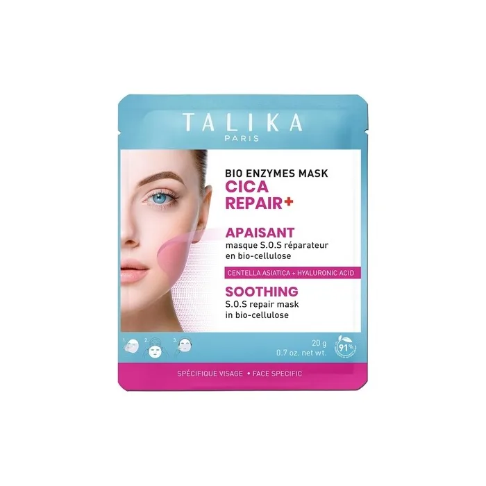 Talika Bio Enzymes Cica Repair+ Soothing Biocellulose Face Mask